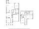 Detailed two-story floor plan showcasing layout with kitchen, living spaces, bedrooms, and garage at 1114 Georgia Blvd, Orlando, FL 32803