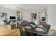 Open-concept living space with a seamless flow between the kitchen, dining, and living areas at 1114 Georgia Blvd, Orlando, FL 32803