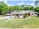 Beautiful single-story home with manicured lawn and landscaping enhancing curb appeal at 1201 Groveland Dr, Chuluota, FL 32766