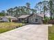Charming one-story home with landscaped front yard and a long driveway at 1296 Gage Ave, Deltona, FL 32738