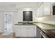 Kitchen featuring a chalkboard with decorative hand lettering and modern faucet at 1656 Brentlawn St, Deltona, FL 32725
