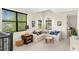 Comfortable loft with a white sofa, natural light from large windows, and tasteful decor at 1665 Temple Dr, Winter Park, FL 32789