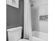 Modern bathroom with decorative tile and shower/tub combo at 2817 Prince John Rd, Winter Park, FL 32792