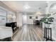 Cozy living area featuring modern furniture, stylish decor, and great natural light at 2817 Prince John Rd, Winter Park, FL 32792