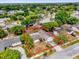 Aerial view of the property, highlighting the house and surrounding neighborhood at 3218 Cimarron Dr, Orlando, FL 32829