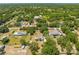 Overhead view of the property highlighting the serene setting with ample greenery at 3975 Rambler Ave, St Cloud, FL 34772