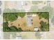 Aerial view of a property with boundary box in a park-like setting at 3975 Rambler Ave, St Cloud, FL 34772