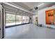 Spacious garage with open door and utility appliances at 3975 Rambler Ave, St Cloud, FL 34772