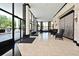 Welcoming lobby area featuring tile flooring, modern seating, and large windows offering scenic views at 400 E Colonial Dr # 1003, Orlando, FL 32803