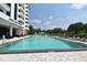 Exterior view of a sparkling pool at 400 E Colonial Dr # 1003, Orlando, FL 32803