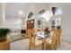 Open-concept space with dining area, living room, and elegant archways allowing seamless flow at 58 Golf View Dr, Ocala, FL 34472