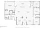 Detailed floor plan showcasing the layout of this home, including the living spaces, bedrooms, and bathrooms at 907 Ridge Spring Ct, Apopka, FL 32712