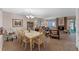 Spacious living and dining area featuring a fireplace and elegant decor at 11 Escondido Cir # 110, Altamonte Springs, FL 32701