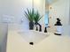 Bathroom features a modern vanity with sleek fixtures and stylish decor at 15707 Cutter Sail Pl, Winter Garden, FL 34787