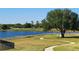 Lakeside view of a golf course at 15707 Cutter Sail Pl, Winter Garden, FL 34787
