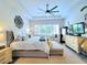 Serene main bedroom with tray ceilings and lots of natural light at 15707 Cutter Sail Pl, Winter Garden, FL 34787