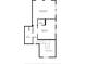 Floor plan displaying the layout of the second floor, including the primary bedroom and primary bath at 1661 Woodland Ave, Winter Park, FL 32789