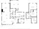 Detailed floor plan showcasing the layout of the home, including bedrooms, bathrooms, and living spaces at 1661 Woodland Ave, Winter Park, FL 32789