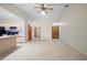 Spacious living room with tile flooring offering versatile layout options and natural light at 1889 Eden Dr, Deltona, FL 32725