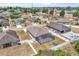 Aerial view of home, showcasing the screened lanai and spacious fenced backyard within a Gathering-friendly community at 344 Highland Meadows St, Davenport, FL 33837