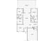 Detailed floor plan featuring a spacious living room, a modern kitchen, and a primary bedroom with a walk-in closet at 344 Highland Meadows St, Davenport, FL 33837