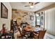 Entertaining game room with custom tile wall, game table, and arcade at 8111 Pacific Loon St, Winter Garden, FL 34787