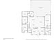 View the first floor floorplan, including bedrooms, kitchen, living and dining spaces at 847 Coventry Rd, Davenport, FL 33897
