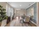 Elegant dining area featuring a dining set and stylish decor at 989 Commons Way, Port Orange, FL 32129
