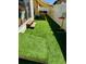 Backyard with green space, play area, and a basketball hoop at 2075 Huntsman Ridge Rd, Clermont, FL 34715