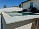 Backyard pool and patio area with lounging furniture and well-maintained surroundings at 2075 Huntsman Ridge Rd, Clermont, FL 34715