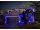 Beautiful home with stylish exterior lighting, enhancing curb appeal and providing a welcoming ambiance at 2616 Calistoga Ave, Kissimmee, FL 34741