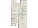 Detailed floor plan showcasing the layout of the home, including bedrooms, bathrooms, and living spaces at 2729 Serenity Meadow Dr, Kissimmee, FL 34744