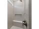 Modern shower with a built-in bench and niche, and sleek fixtures at 2741 Serenity Meadow Dr, Kissimmee, FL 34744