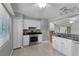 Well-equipped kitchen featuring stainless steel appliances and ample countertop space at 314 E Bonnie Trl, Longwood, FL 32750