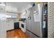 Functional kitchen with stainless steel refrigerator and modern appliances at 440 Orienta Point St, Altamonte Springs, FL 32701