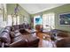 Cozy living room with plush seating, wood floors and large windows at 440 Orienta Point St, Altamonte Springs, FL 32701