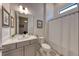 Well-lit bathroom features a vanity and a shower/tub combination at 6301 Sand Skipper Rd, Orlando, FL 32821