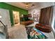 Fun bunk bedroom showcases a unique dinosaur theme, perfect for  at 6301 Sand Skipper Rd, Orlando, FL 32821