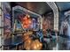Star Wars themed game room featuring a pool table, foosball table, lounge chairs, and custom wall murals at 6301 Sand Skipper Rd, Orlando, FL 32821