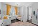 Charming bedroom with stylish decor, window shutters, chandelier, and a cozy layout; a comfortable retreat at 709 Cricklewood Ter, Lake Mary, FL 32746