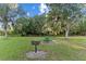 Community park with a picnic table, grill, and swing set for outdoor fun and recreation at 7351 Spring Mountain Ln, Yalaha, FL 34797