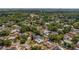 Expansive aerial view of home featuring a private pool and a lush, green neighborhood at 8444 Sandberry Blvd, Orlando, FL 32819