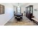 Elegant dining room with wood table, chairs, and a classic china cabinet at 865 Bay Bridge Cir, Apopka, FL 32703