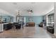 Inviting living room with wood floors, recessed lighting and plenty of room to entertain at 1008 W Riviera Blvd, Oviedo, FL 32765