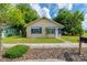 Charming single-story home featuring a well-maintained lawn and pleasant landscaping at 111 E Caroline St, Tavares, FL 32778
