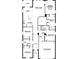 Detailed floor plan featuring kitchen, Gathering room, bedrooms, bathrooms, laundry, 2-car garage, nook, lanai, and foyer at 1161 Basalt Ln, Sanford, FL 32771