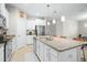Spacious kitchen featuring granite countertops, stainless steel appliances, and ample counter space at 1540 Softshell St, St Cloud, FL 34771