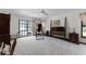 Bright bedroom with sliding glass doors to the outdoor patio provides seamless indoor-outdoor living at 1689 Saboff Way, Chuluota, FL 32766