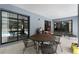 Cozy patio with metal table/chair set with outdoor access to a pool and lounge area at 1689 Saboff Way, Chuluota, FL 32766