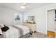 Bedroom featuring a double bed and a dresser at 2314 Falkner Rd, Orlando, FL 32810
